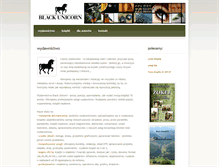 Tablet Screenshot of blackunicorn.pl